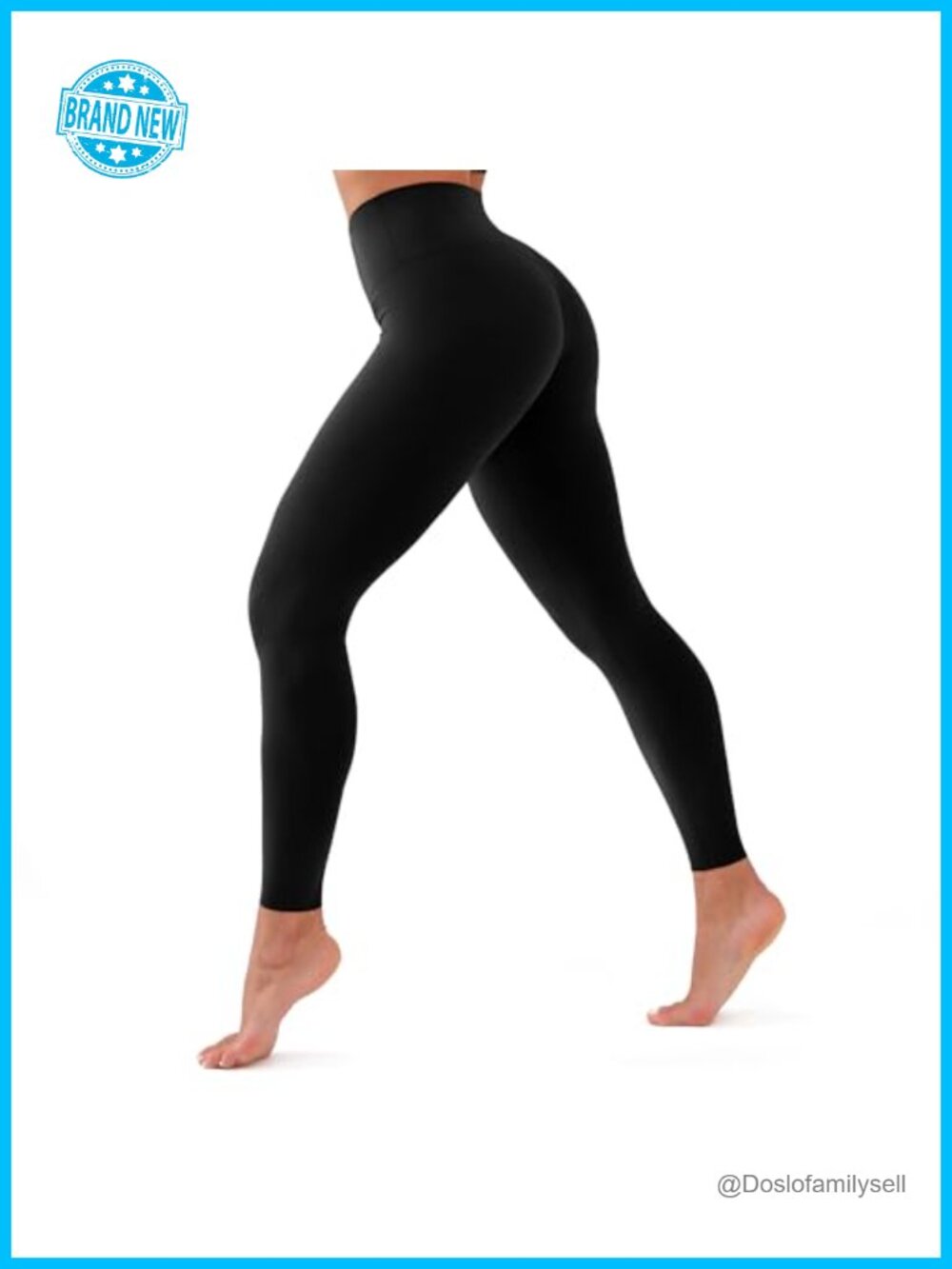 High Waisted Leggings Soft Tummy Control Non See Through Stretch Yoga Pants
